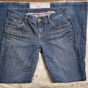 Chip & Pepper Embellished Low Rise Laguna Beach Flare Jeans